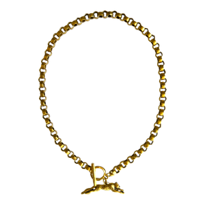 Roxy Gold Cheetah Necklace