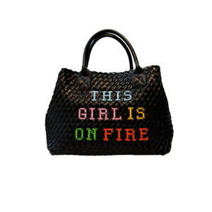 This Girl Is On Fire Handbag