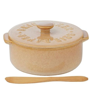 Coast To Coast - Loire Ceramic Brie Baker Natural 7.5x16cm
