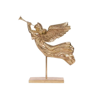 Christmas - Gilded Trumpeting Angel 45cm