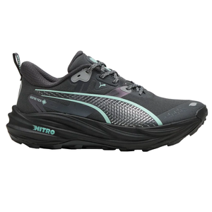 Puma Mens Voyage NITRO 4 GTX - Dusky Grey/Puma Black/Mint Melt - Trail - AW25