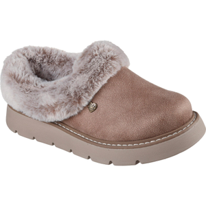 Skechers Womens Bob Keepsakes Lite Slip On Memory Foam Slipper - 5 UK / Taupe Textile - 5 UK / Taupe Textile