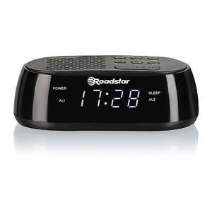 RÁDIO RELÓGIO ROADSTAR CLR 2477BK