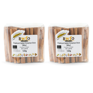 Organic Premium Ceylon Cinnamon Stick (Alba) 250g