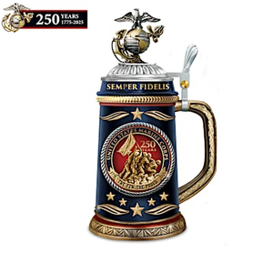 USMC 250th Anniversary Stein Collection