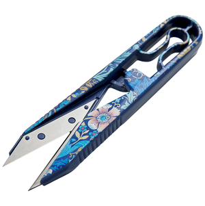 Coupe-fils 11 cm - Collection fleurs bleues