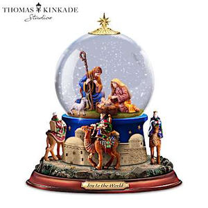 Journey Of The Magic Nativity Snowglobe