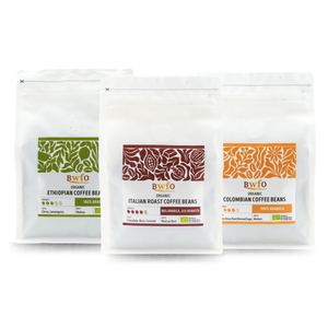 Organic Coffee Bean Starter Pack 3x250g