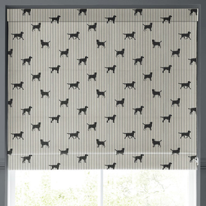 Emily Bond Marley Made to Measure Roman Blind Coal