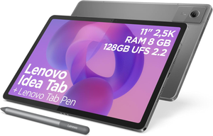Lenovo Idea Tab ZAFR0384GB, 11", 8GB/128GB, Tablet w/ Stylus, Grey