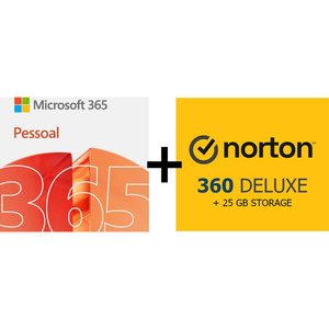 MICROSOFT OFFICE 365 PESSOAL 25 + NORTON