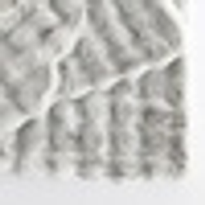 Eden Silver Faux Fur Cushion