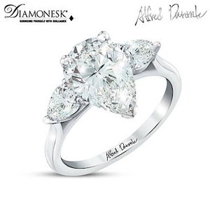 Alfred Durante Diamonesk Ring Size 6.5