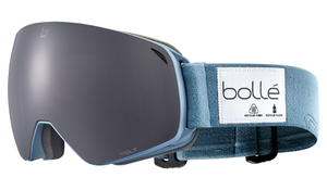Bolle Torus M Prescription Ski Goggles - Steel Blue Matte, Bolle Snow Volt Black