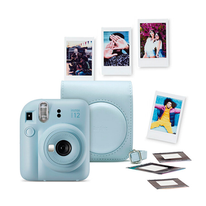 MÁQUINA FOTOGRÁFICA FUJIFILM MINI 12 BUNDLE AZUL