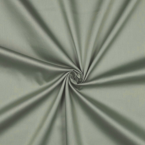 Tissu satin de coton - Vert sauge