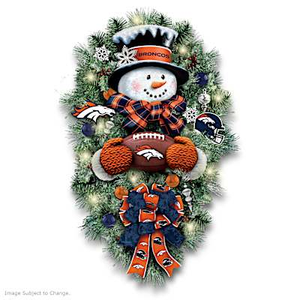 Denver Broncos Wreath
