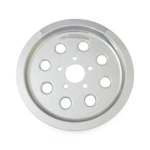 DOSS Pulley Cover In Chrome Finish For Harley Davidson 1982 to 1999 Big Twin with 70 tooth pulley (91733-85A) (30-749)
