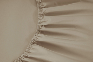 UPS All Season Egyptian Giza Fitted Sheet - Bone