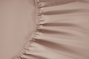 UPS All Season Egyptian Giza Fitted Sheet - Dusty Rose