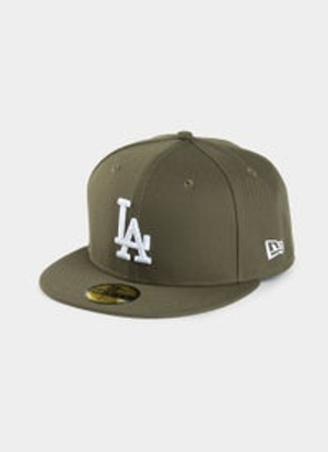 New Era MLB 59Fifty Los Angeles Dodgers New Olive Fitted Cap