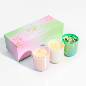 Freya & Sol Aroma Crystal Candle Gift Set