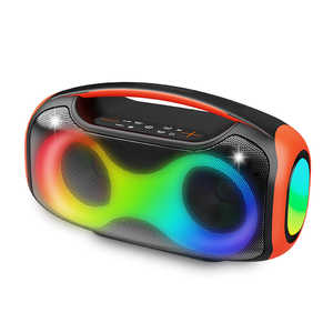 X Echo Quest 2.0 50W Portable Bluetooth Boom Box Speaker RGB Lights & USB C