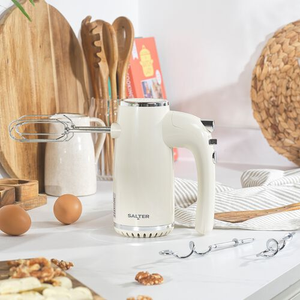 SALTER RETRO CREAM Hand Mixer