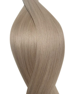 #16V Pearl Grey Nano Ring Hair Extensions