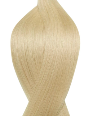 #60 Platinum Blonde Nano Ring Hair Extensions