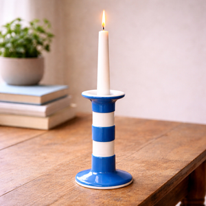 Cornish Blue Candlestick