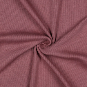 Tissu jersey bord côte côtelé - Baies