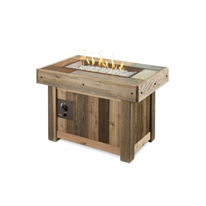 Outdoor Great Room Vintage 12" x 24" Fire Pit Table (Out of Box)