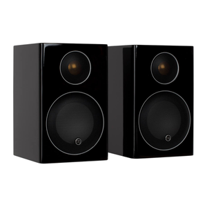 Monitor Audio Radius 90 Bookshelf Speakers - Gloss Black