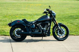 Rinehart HP40 Slip-On Muffler In Black For Harley Davidson 2025-2026 Softail (excl. Fatboy/Breakout) (500-1251)