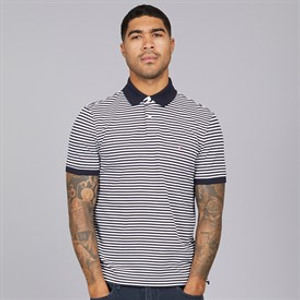 Tommy Hilfiger Mens 1985 Regular Polo Shirt Desert Sky/White Desert Sky / White