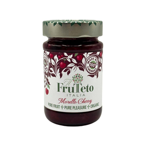 Organic Morello Cherry 100% Fruit Spread (Fruteto Italia) 215g 