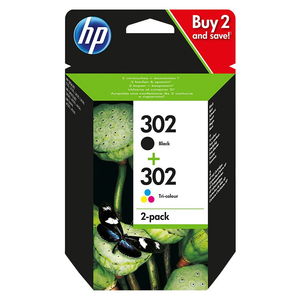 TINTEIRO HP 302 COMBO 2 PACK
