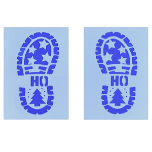 Premier Santa Boot Stencil – Create Magical Santa Footprints this Christmas