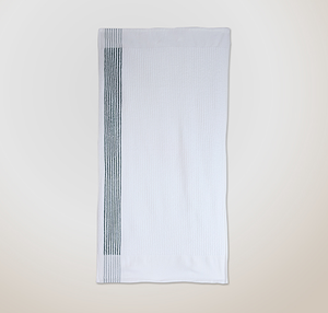 Full Color Caddy Side Stripes Golf Towel - Hunter Green
