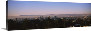 High angle view of a cityscape, Oakland, California