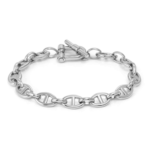 Ecclettica Steel Navy Chain Bracelet