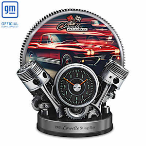 1963 Corvette Sting Ray Clock