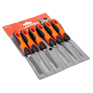 Bahco 1-476-04-3-2 - Engineering File Set Smooth Cut - 6 Pcs