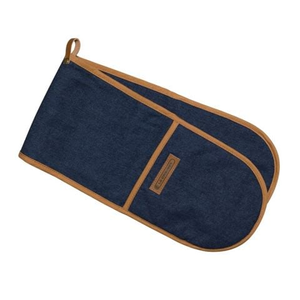 Le Creuset - Double Oven Glove Denim Blue
