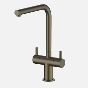 Idaho Square Bronze Mixer Tap