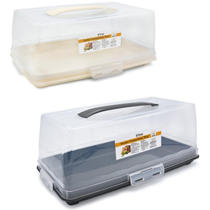 Cake Transport Box with Handle – Secure Storage for Cakes and Pastries