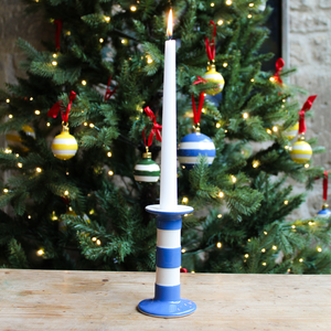 Cornish Blue Candlestick (Seconds)