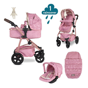 Cosatto Wow 3-in-1 Dolls Pram Travel System Bundle - Camille