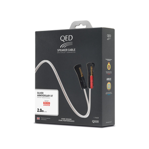 QED Reference Silver Anniversary XT Speaker Cable - 2m Pair (QE1430)